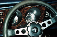 Close up of gauges